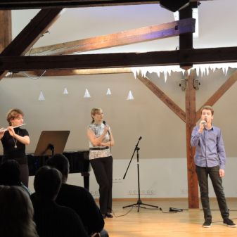 Vánoční pěvecké vystoupení žáků třídy Jany Borkové, 7. 12. 2016