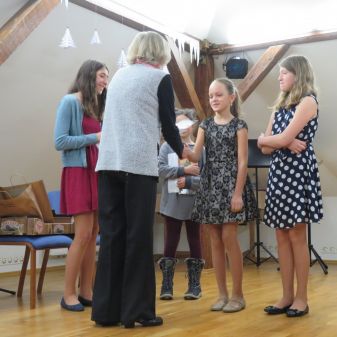 Výtvarný obor - Předávání ocenění ze soutěží