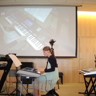 Krajské kolo soutěže - hra na elektronické klávesové nástroje