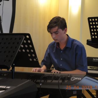 Krajské kolo soutěže - hra na elektronické klávesové nástroje