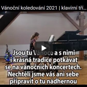 Vánoční koncert klavírní třídy Lucie Kůželové 2021