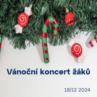 Vánoční koncert žáků