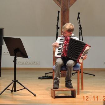 Koncert žáků 12. 11. 2019