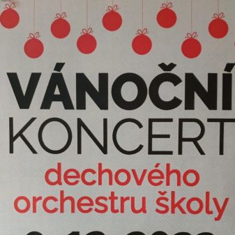 Vánoční koncert dechového orchestru 9. 12. 2022