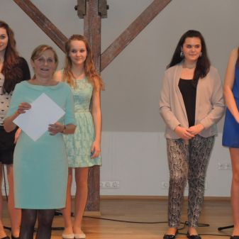 Třídní pěvecká vystoupení žáků Jany Borkové, duben 2016