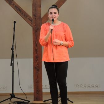 Třídní pěvecká vystoupení žáků Jany Borkové, duben 2016