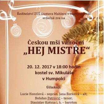 Česká mše vánoční 2017