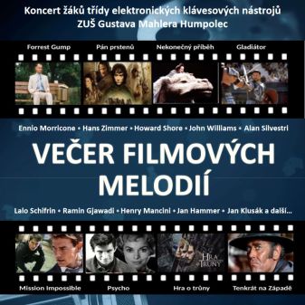 Večer filmových melodií v kině