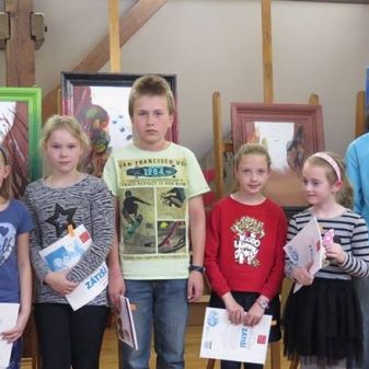 Obhajoby absolventských prací a předávání ocenění z výtvarných soutěží, květen 2016