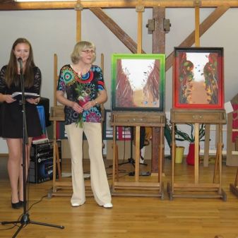 Obhajoby absolventských prací a předávání ocenění z výtvarných soutěží, květen 2016