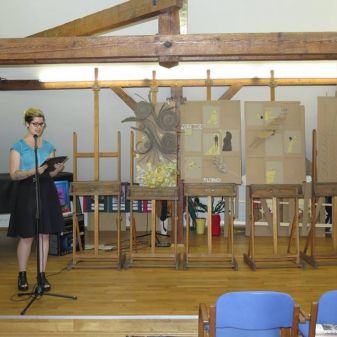 Obhajoby absolventských prací a předávání ocenění z výtvarných soutěží, květen 2016