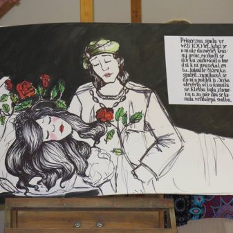 Obhajoby absolventských prací a předávání ocenění z výtvarných soutěží, květen 2016