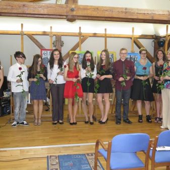 Obhajoby absolventských prací a předávání ocenění z výtvarných soutěží, květen 2016