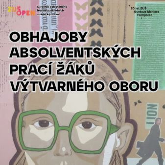 Obhajoby absolventských prací výtvarného oboru