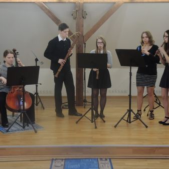 Okresní kolo - dechové nástroje, Humpolec 26. 2. 2016