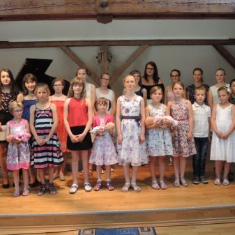 Závěrečný třídní koncert žáků Anny Zlatové, 20. 6. 2017