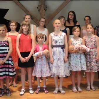 Závěrečný třídní koncert žáků Anny Zlatové, 20. 6. 2017