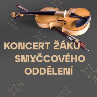 Koncert žáků smyčcového oddělení