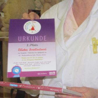 Berlínský maraton 2016 - výstava- ocenění pro Elišku Svobodovou