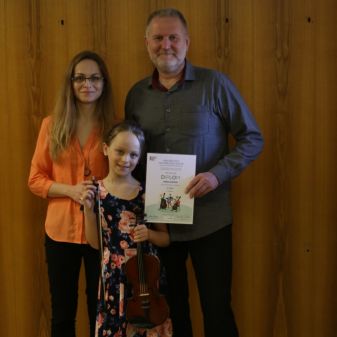 Krajské kolo soutěže ve hře na housle 2017