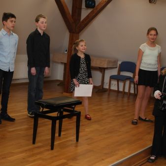 Koncert žáků ze třídy Petry Kopecké, 11. 4. 2016