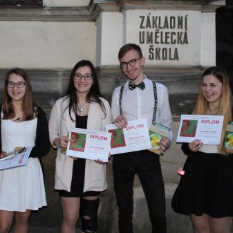 Skvělý úspěch pěveckého kvarteta v ústředním kole soutěže ZUŠ