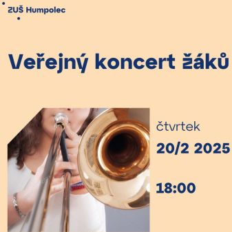 Koncert žáků 20. 2.