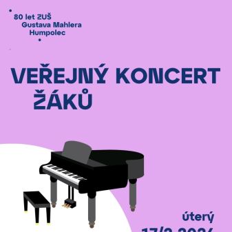 Veřejný koncert žáků 17. 2.