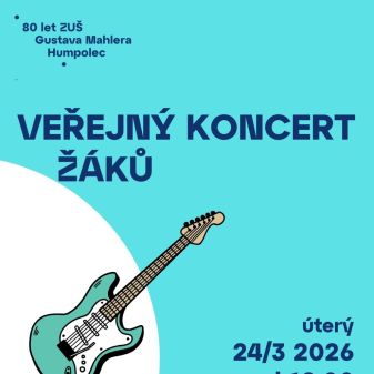 Veřejný koncert žáků