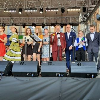 Kmochův Kolín - vystoupení Dechového orchestru mladých