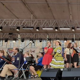 Kmochův Kolín - vystoupení Dechového orchestru mladých