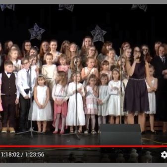 Vánoční koncert pěveckého oddělení