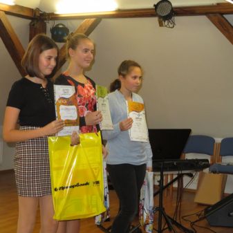 Předání cen z mezinárodních a celostátních soutěží