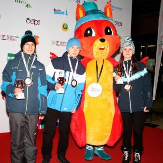 Michaela Krejčí na Zimní olympiádě dětí a mládeže