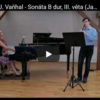 J. Vaňhal - Sonáta B dur, III. věta