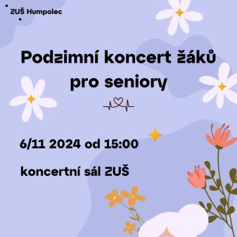 Podzimní koncert pro seniory